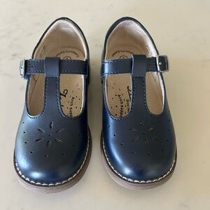 Footmates navy sherry mary Jane for girls